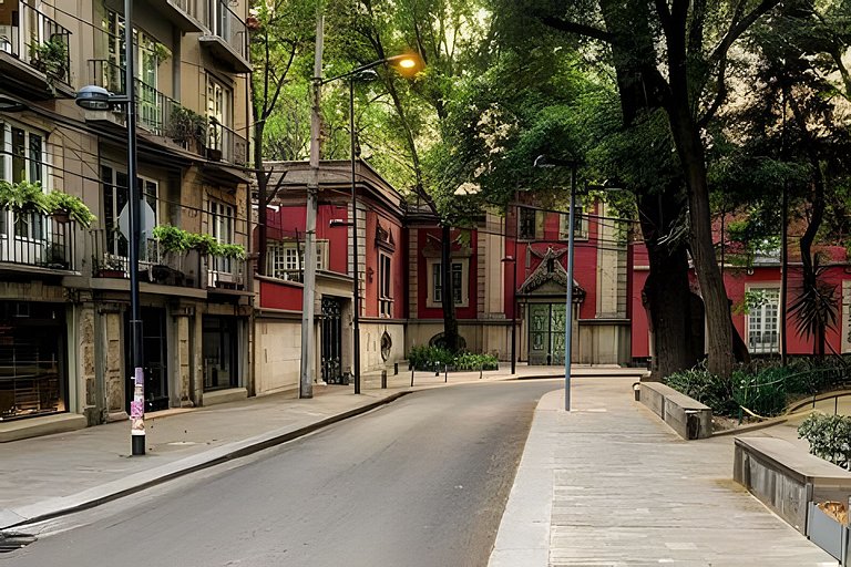 Moderna suite en corazón Colonia Roma Norte