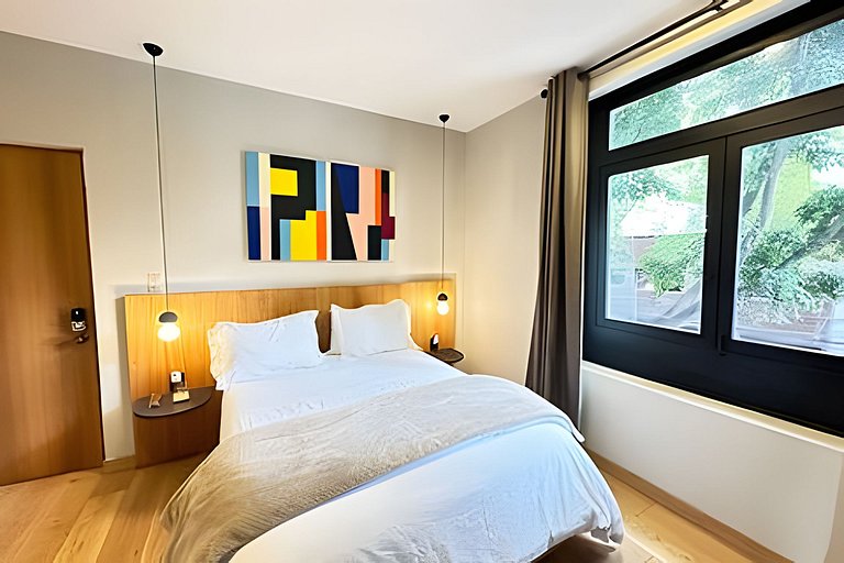 Modern Suite 2 Heart of Roma Norte |Self-check-in