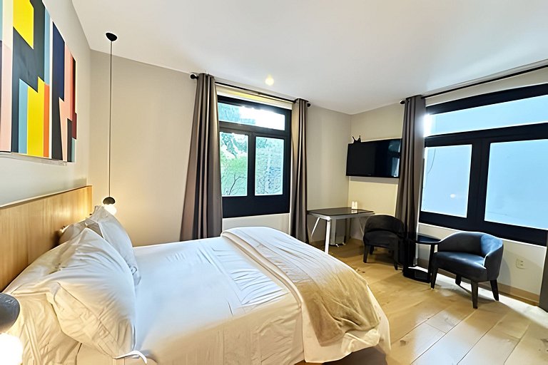 Modern Suite 2 Heart of Roma Norte |Self-check-in