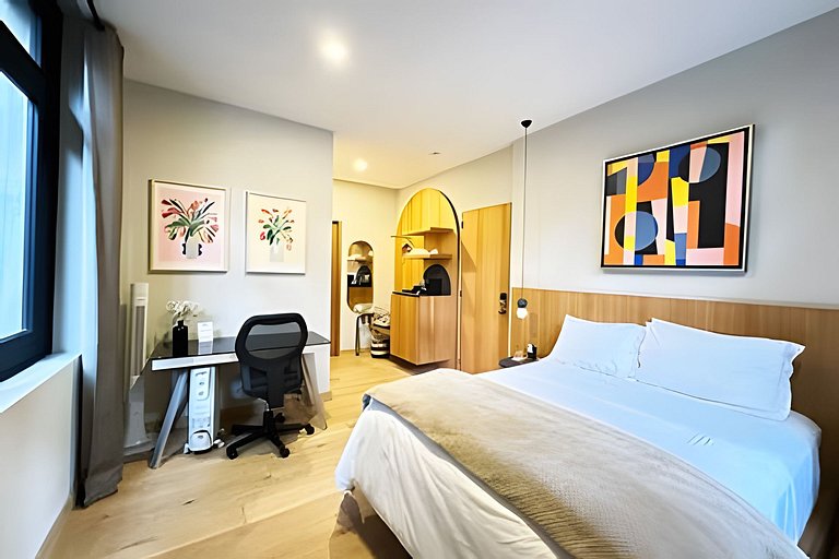 Modern Suite 4 | Heart of Roma Norte Self-check-in