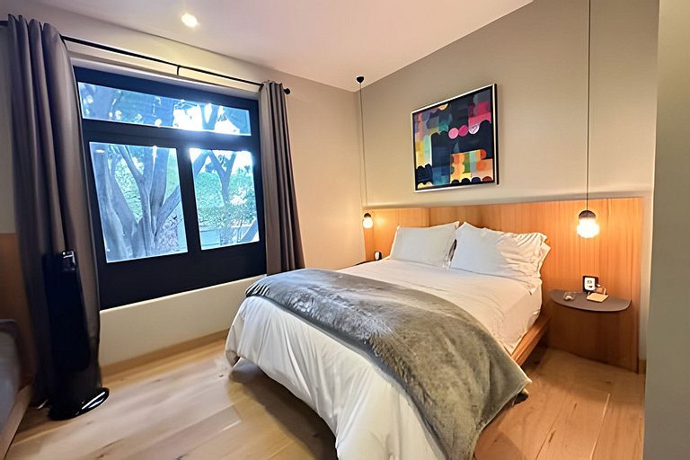 Modern Suite 1 |Heart of Roma Norte. Self-check-in